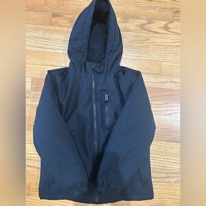 Swiss Tech Kids Black winter coat. Size 7/8.